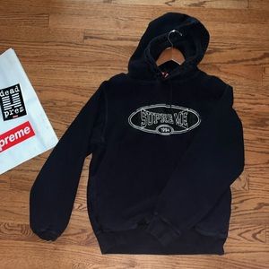 SUPREME 1994 Black reverse hoodie, Like new, size medium